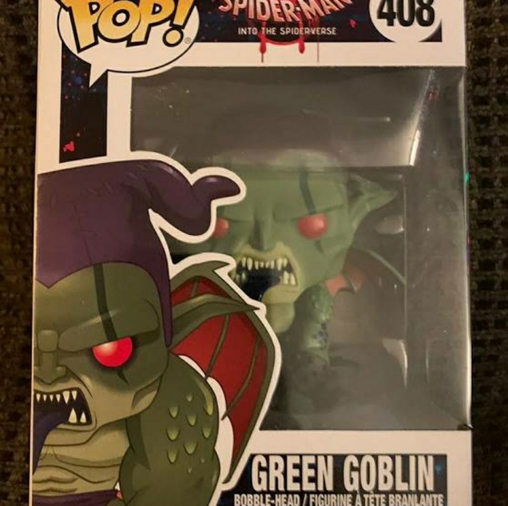 Spiderman Spiderverse Green Goblin Funko Pop